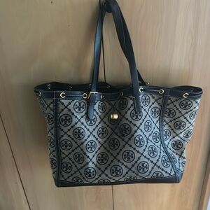 Tory Burch Tote Bag T monogram Jacquard Tote